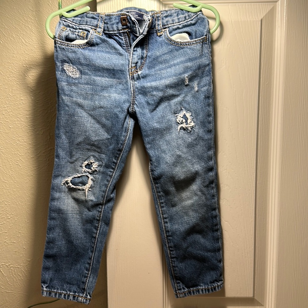 GAP girls boyfriend cut jeans